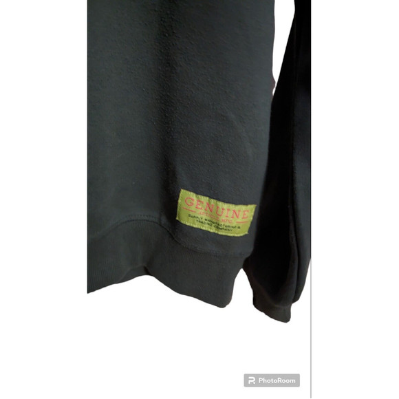 Genuine Authentic Garment  Sweater Bear Navy Green Size 2xl XXL Crew Neck - Picture 3 of 6